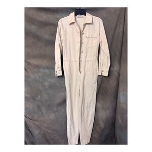 Sandy Liang White Jumpsuit